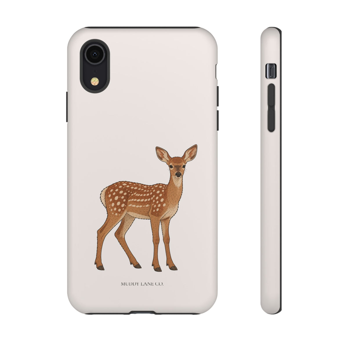 Fawn phone case in Warm Cream by Muddy Lane Co, photo 5