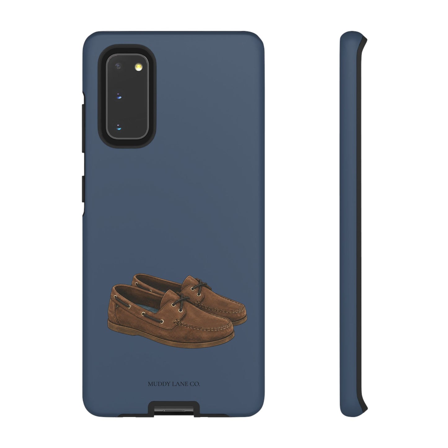 Deck Shoes Tough Phone Case in Deep Navy Matte