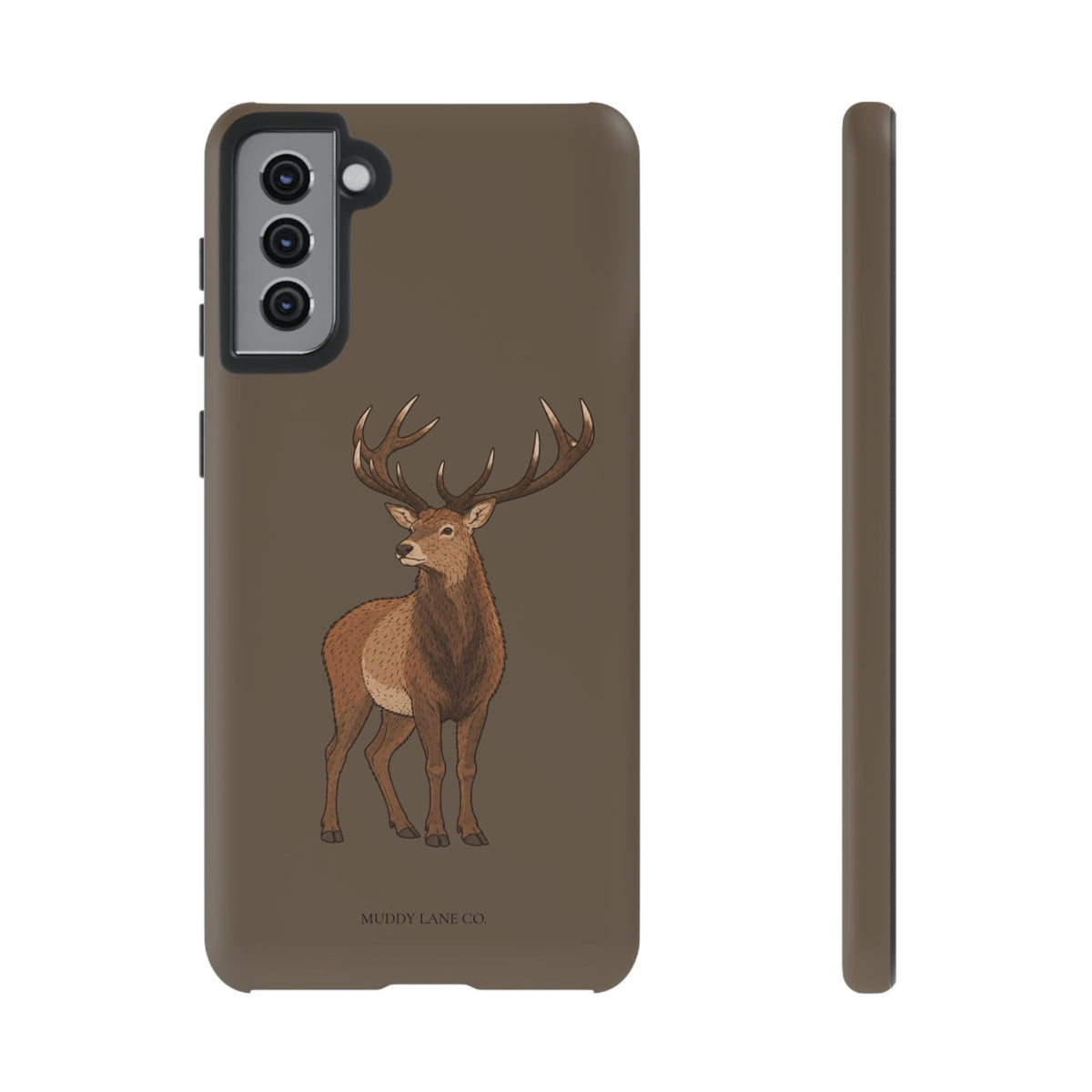 Stag Tough Phone Case in Taupe Brown Matte