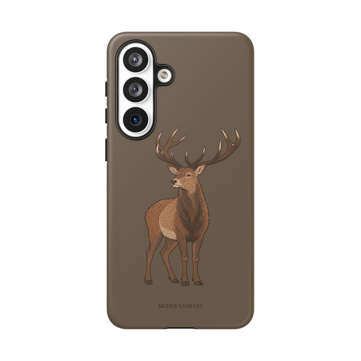 Stag Tough Phone Case in Taupe Brown Matte