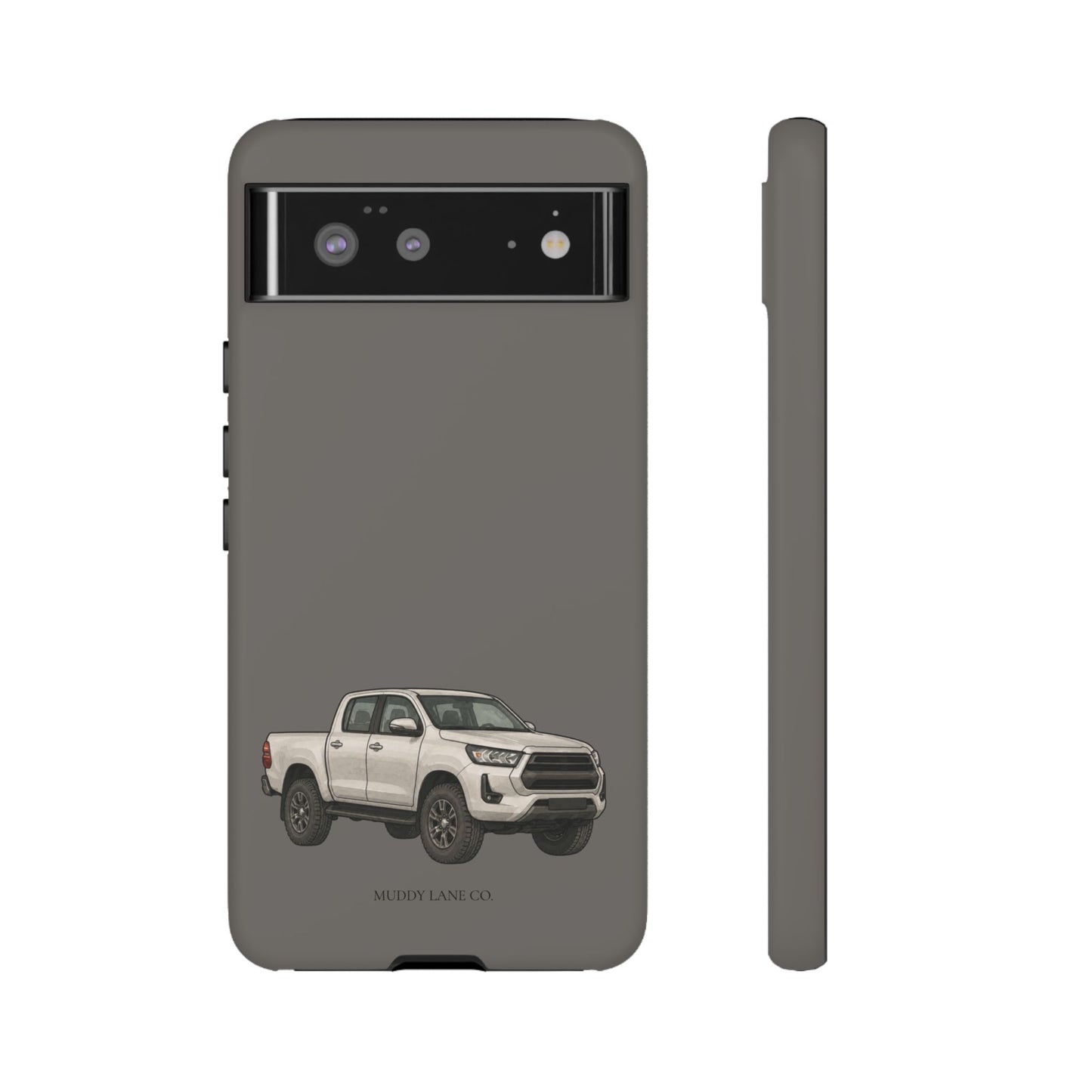 Farm Truck Tough Phone Case in Dark Grey Matte
