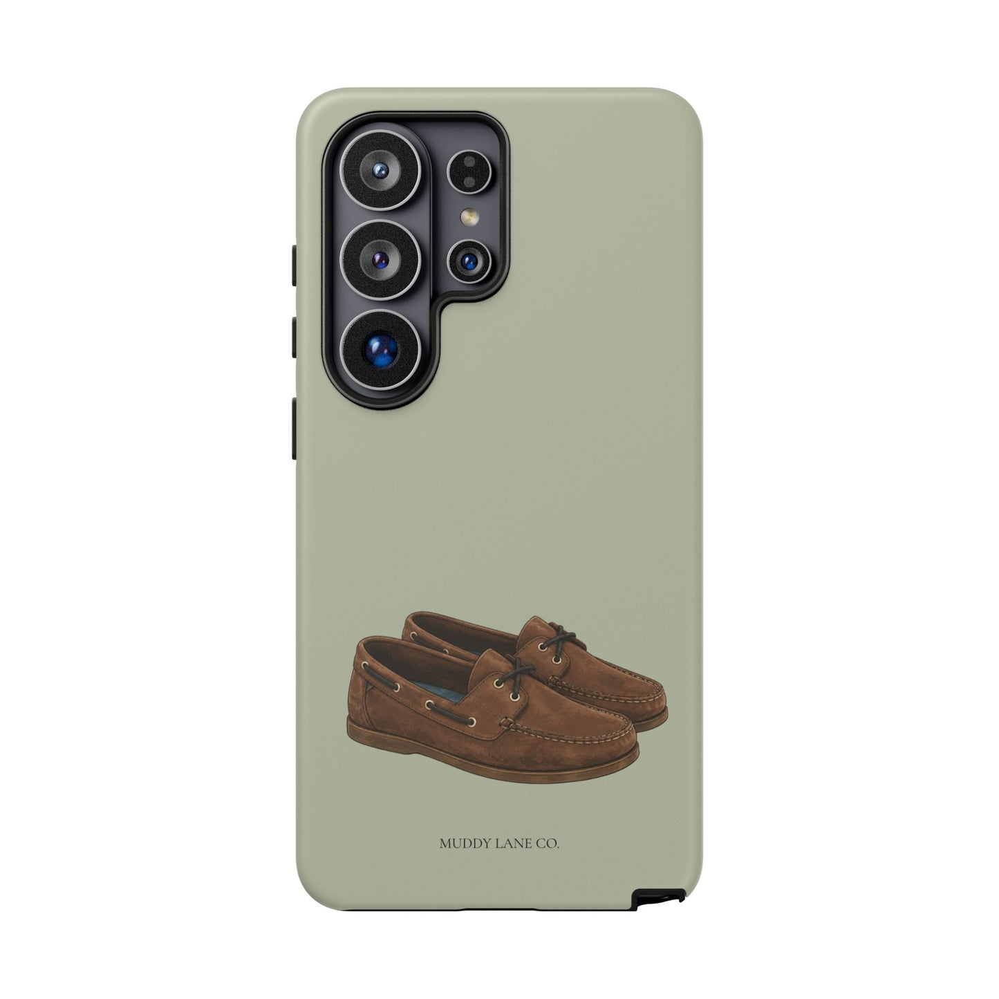 Deck Shoes Tough Phone Case in Light Sage Matte