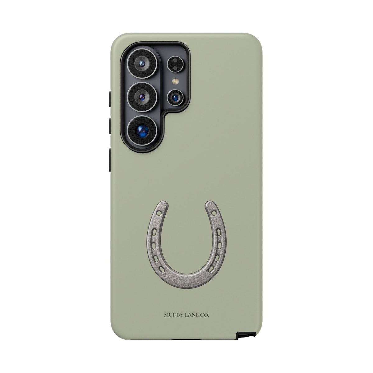 Horseshoe Tough Phone Case in Light Sage Matte