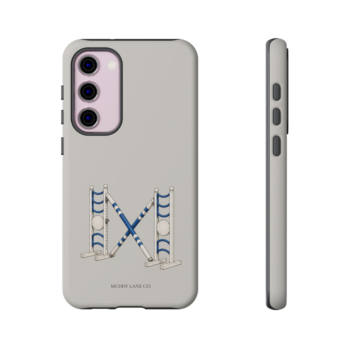 Show Jump Tough Phone Case in Soft Grey Matte