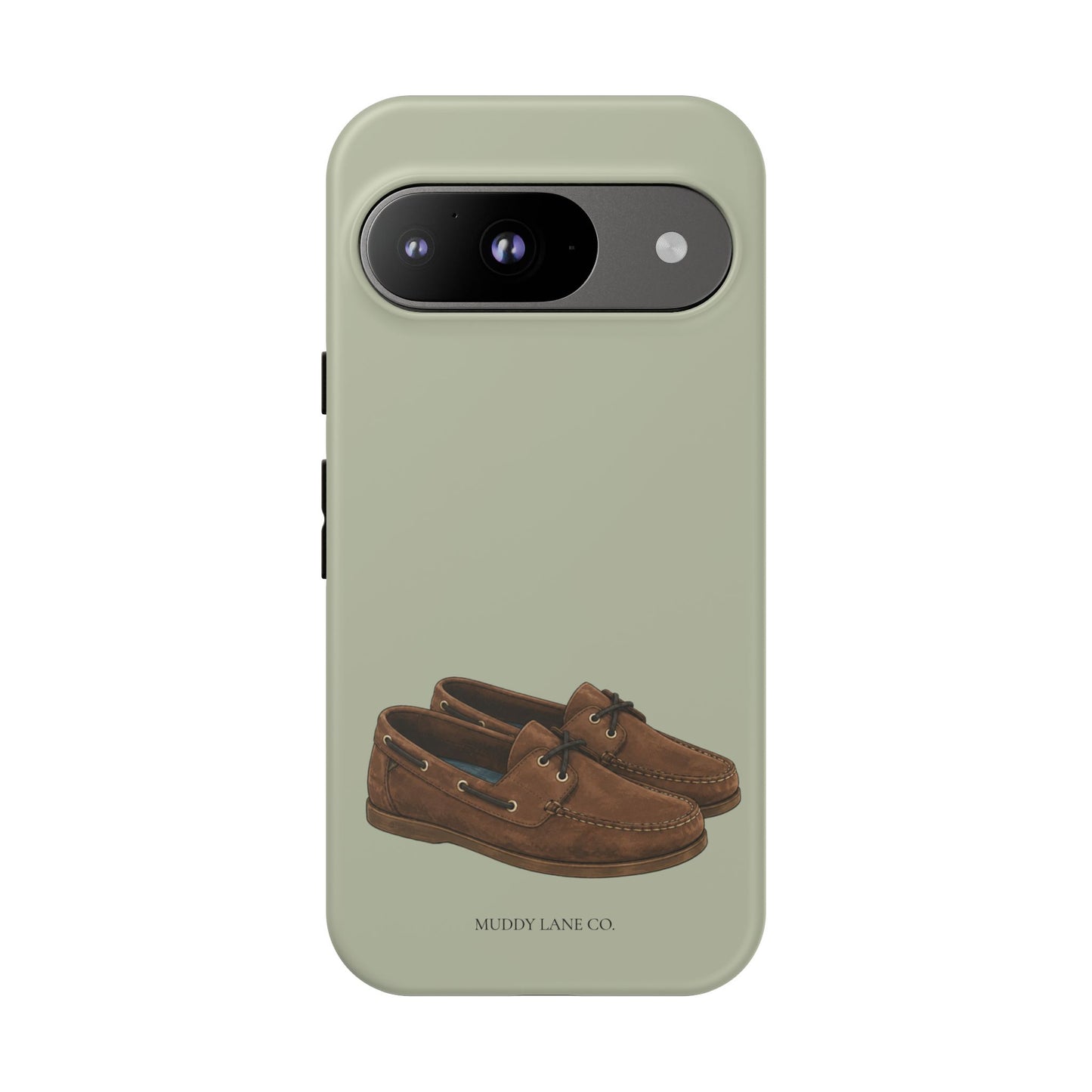Deck Shoes Tough Phone Case in Light Sage Matte