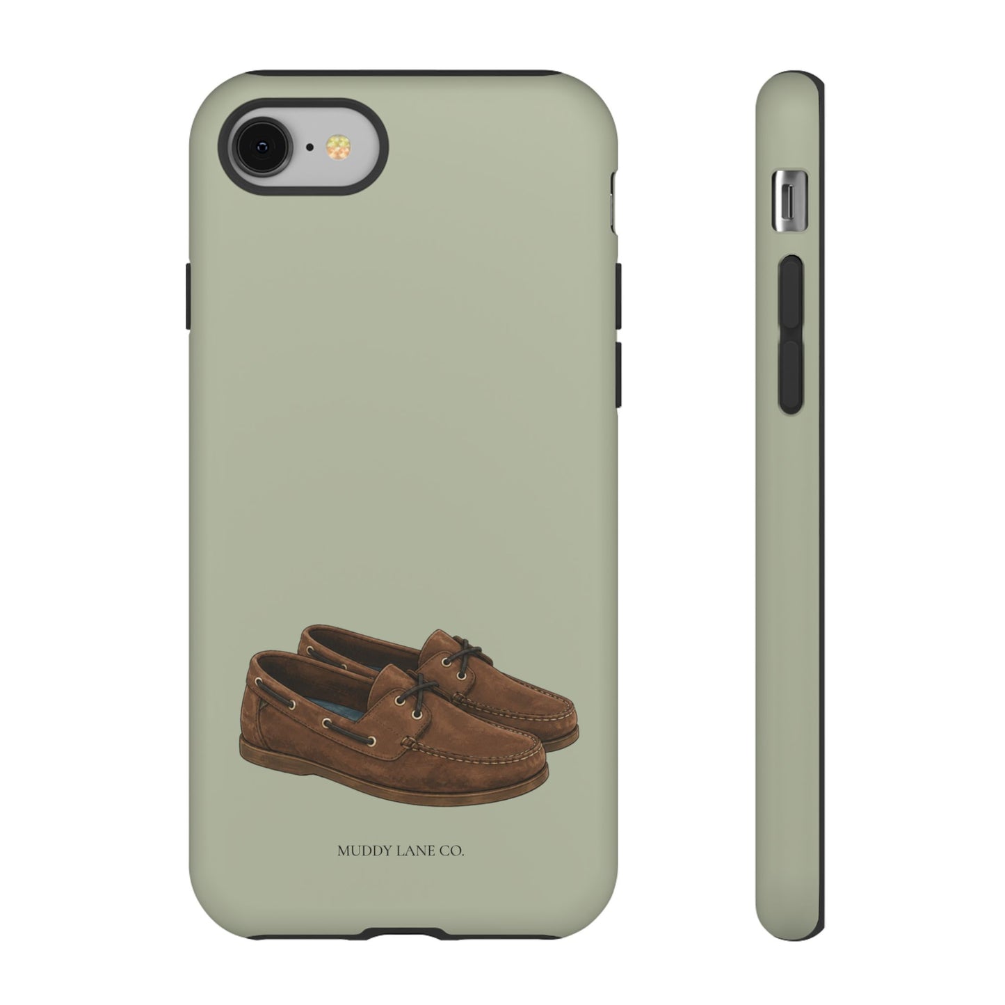 Deck Shoes Tough Phone Case in Light Sage Matte