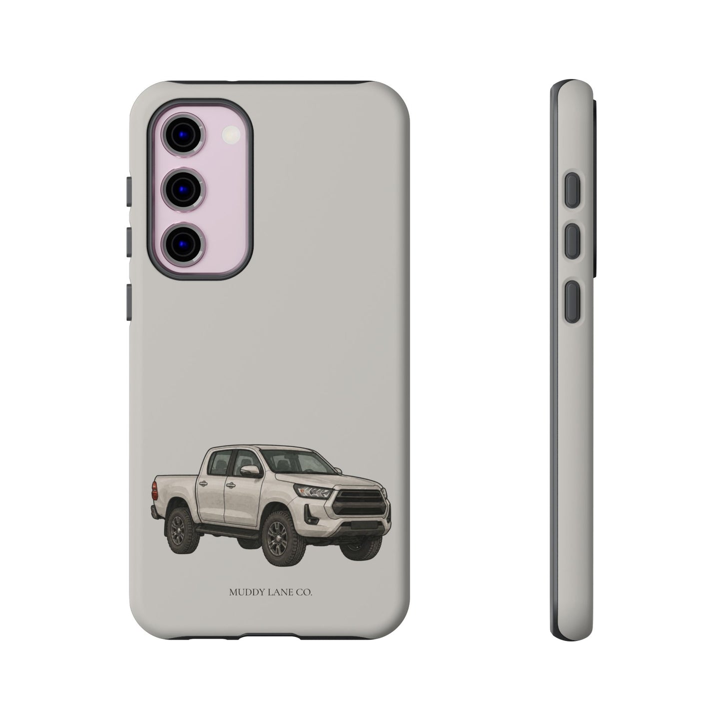 Farm Truck Tough Phone Case in Soft Grey Matte
