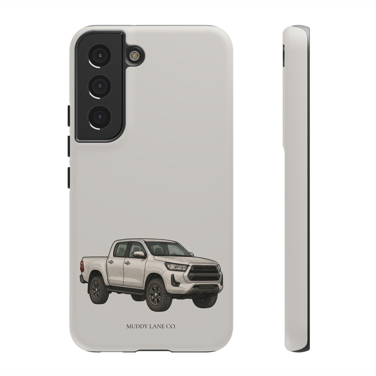 Farm Truck Tough Phone Case in Soft Grey Matte