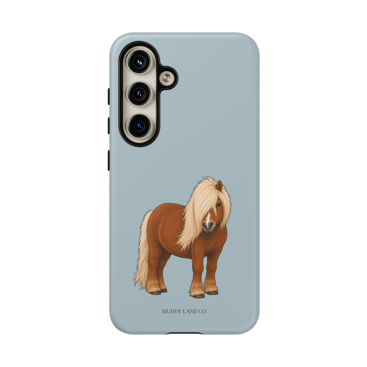 Shetty Tough Phone Case in Dusty Blue Matte