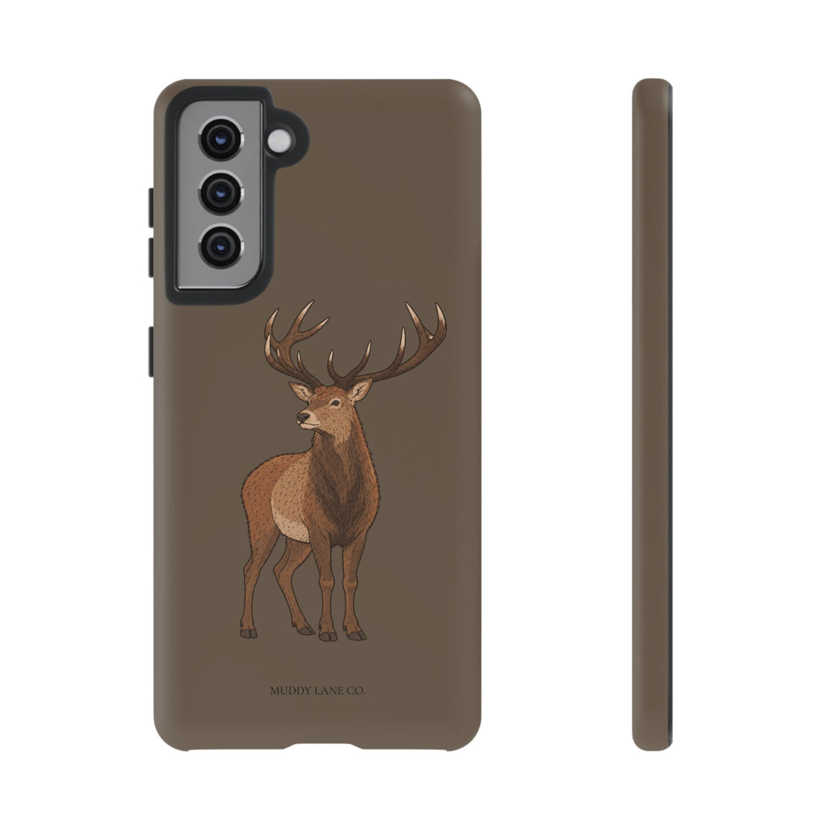 Stag Tough Phone Case in Taupe Brown Matte