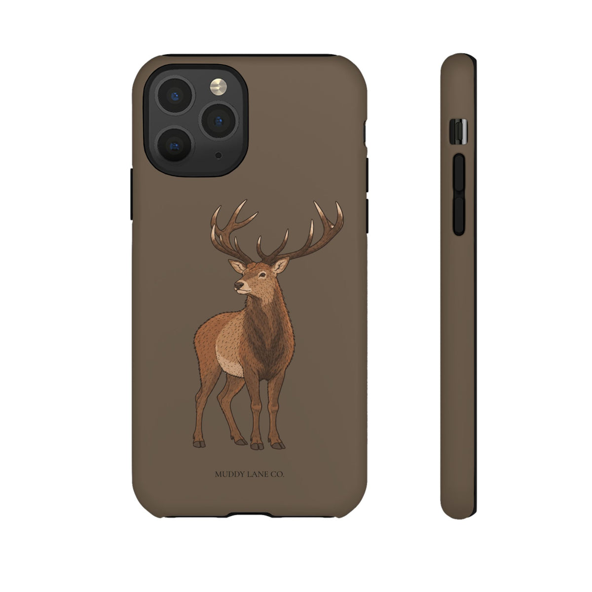Stag Tough Phone Case in Taupe Brown Matte