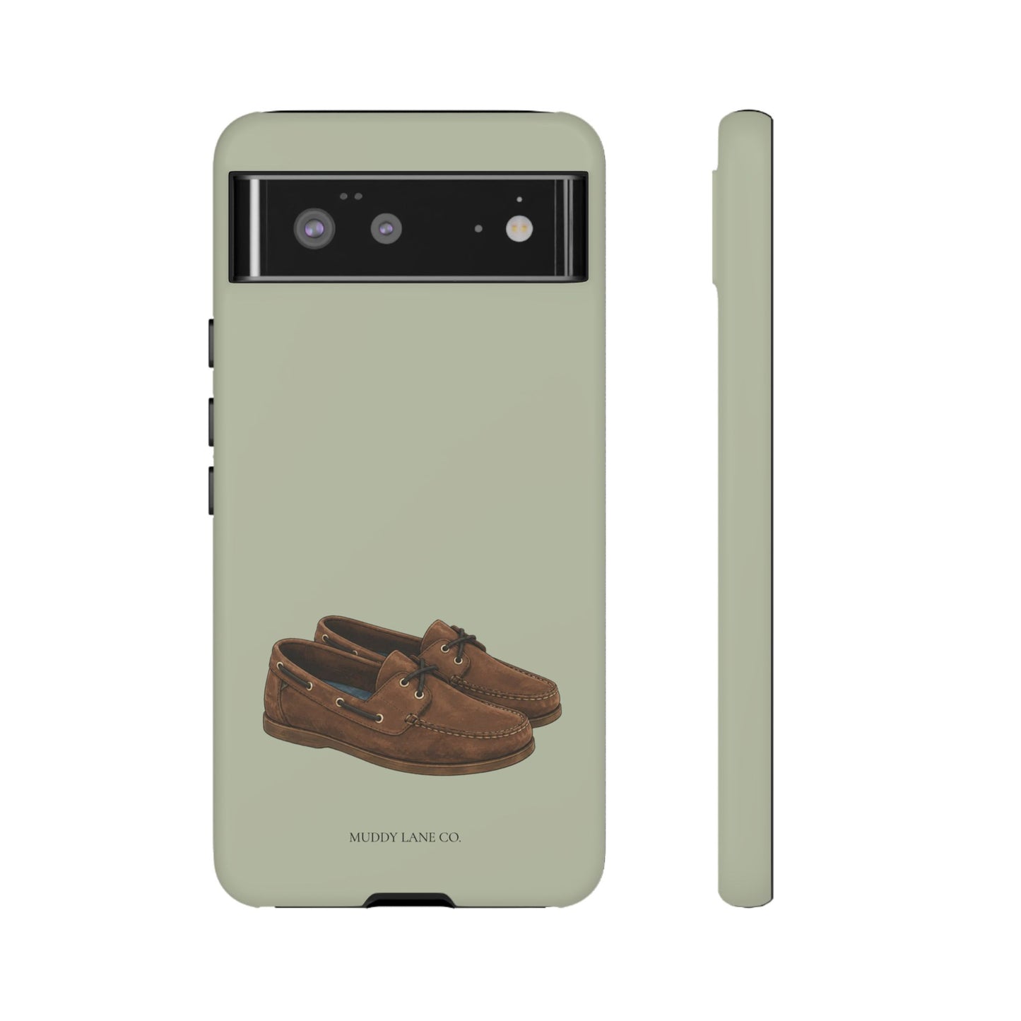 Deck Shoes Tough Phone Case in Light Sage Matte