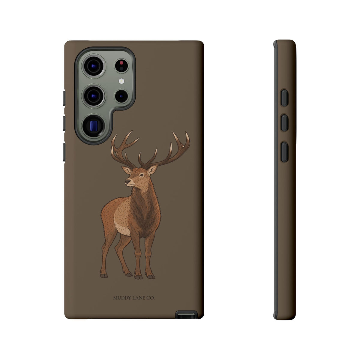 Stag Tough Phone Case in Taupe Brown Matte