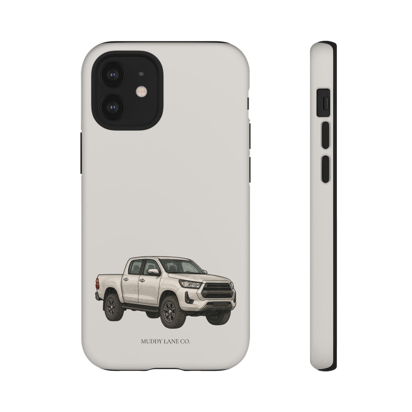 Farm Truck Tough Phone Case in Soft Grey Matte