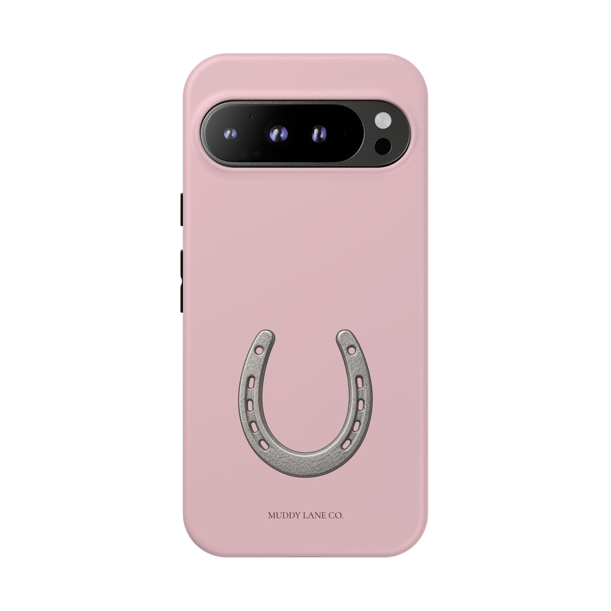 Horseshoe Tough Phone Case in Soft Rosette Pink Matte
