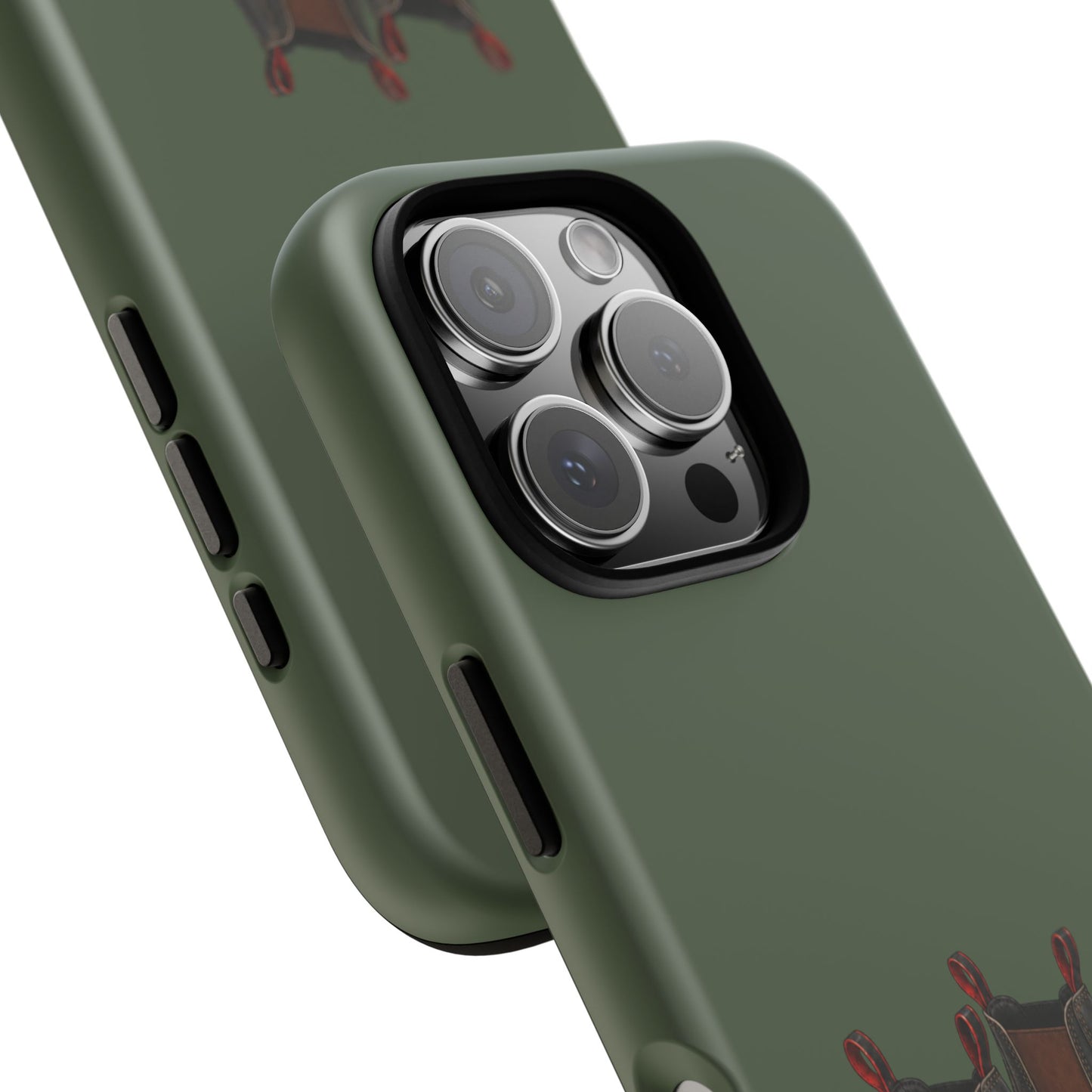 Yard Boots Tough Phone Case in Forest Green Matte