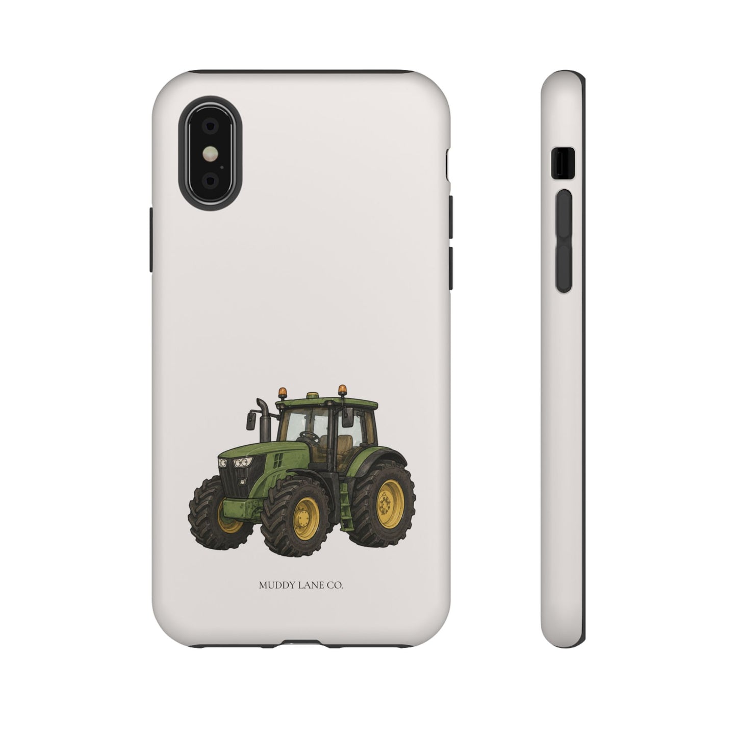 Tractor Tough Phone Case in Warm Cream Matte