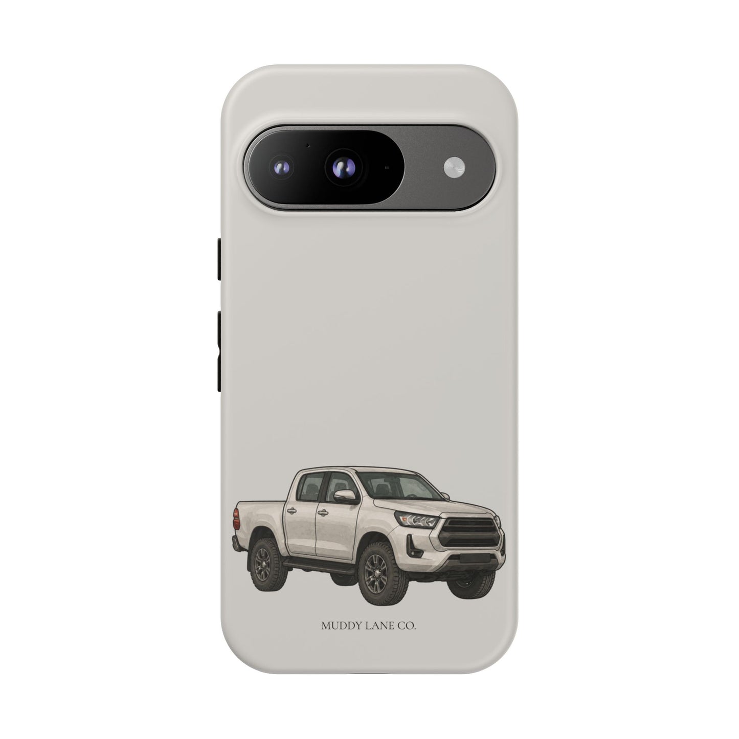 Farm Truck Tough Phone Case in Soft Grey Matte