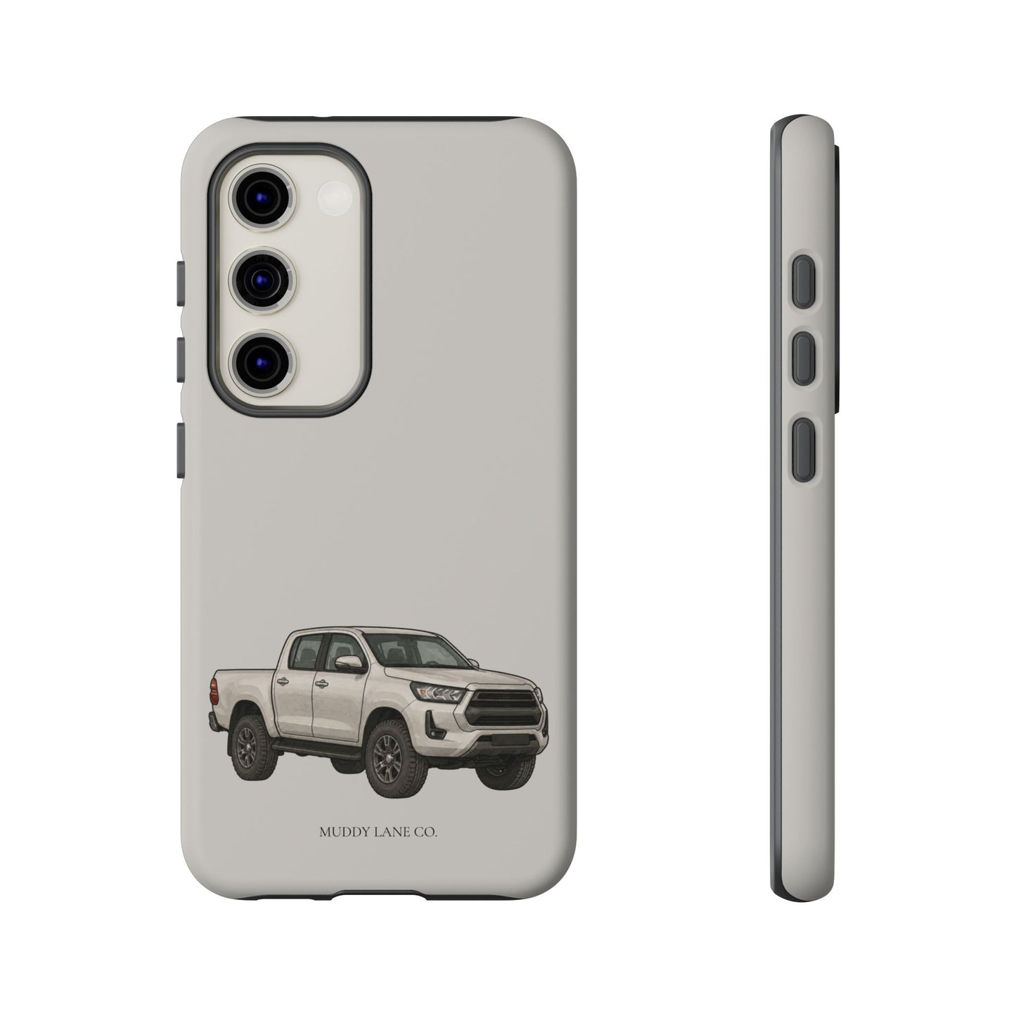 Farm Truck Tough Phone Case in Soft Grey Matte