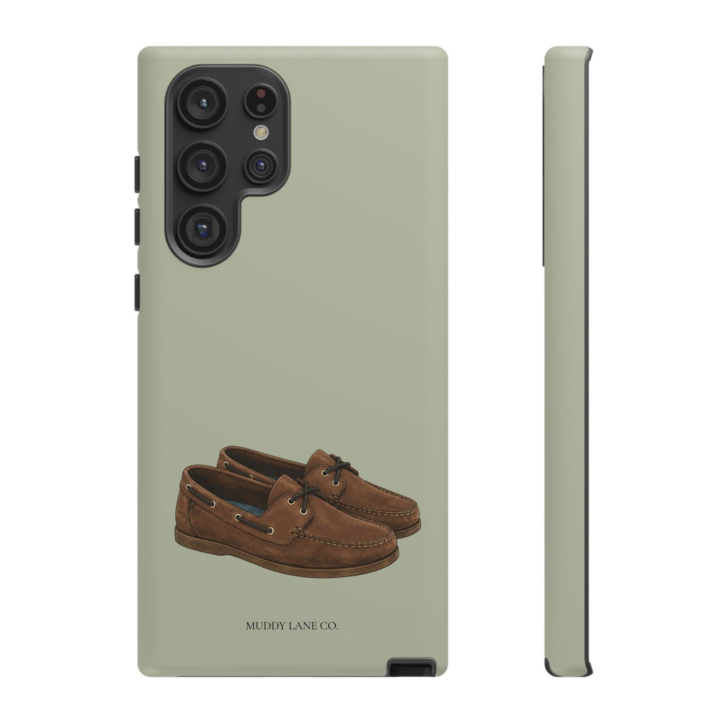 Deck Shoes Tough Phone Case in Light Sage Matte