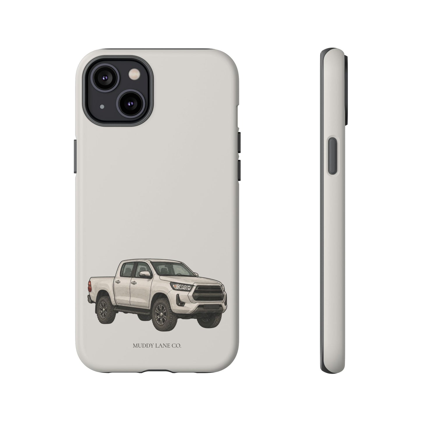 Farm Truck Tough Phone Case in Soft Grey Matte