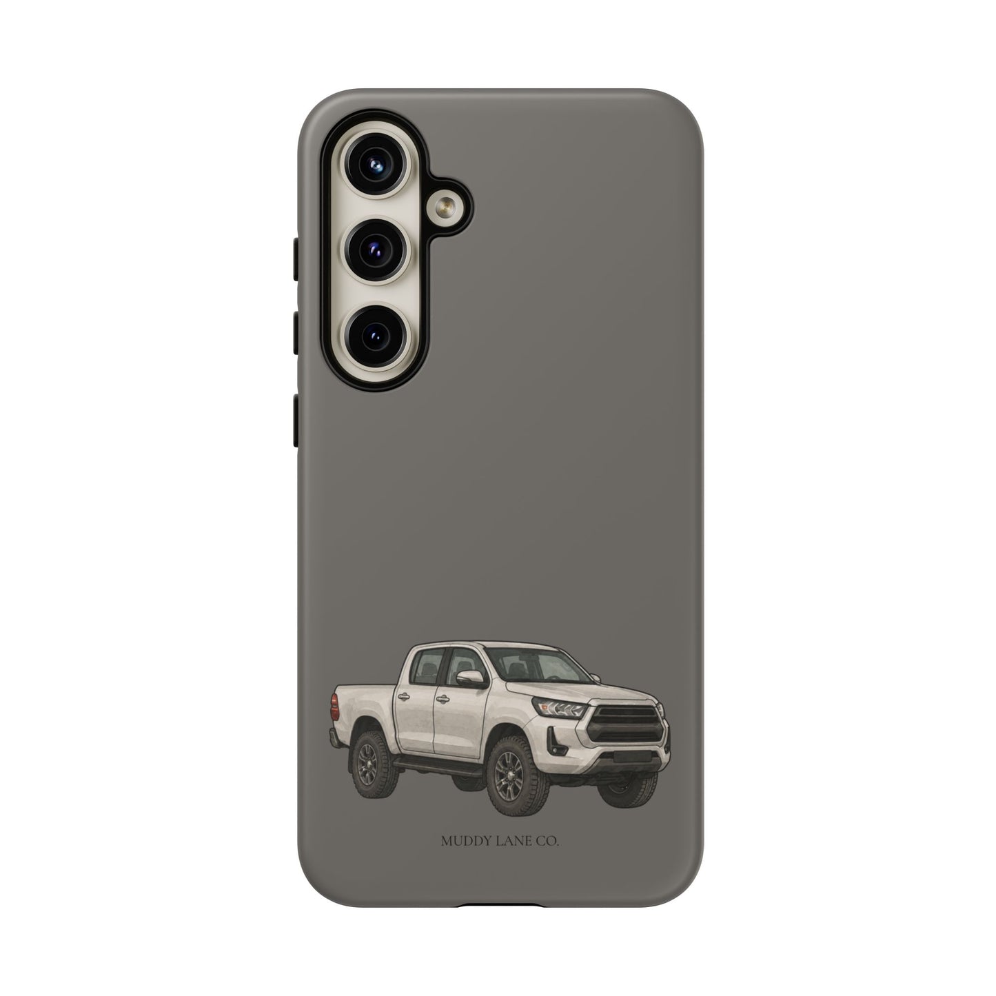 Farm Truck Tough Phone Case in Dark Grey Matte