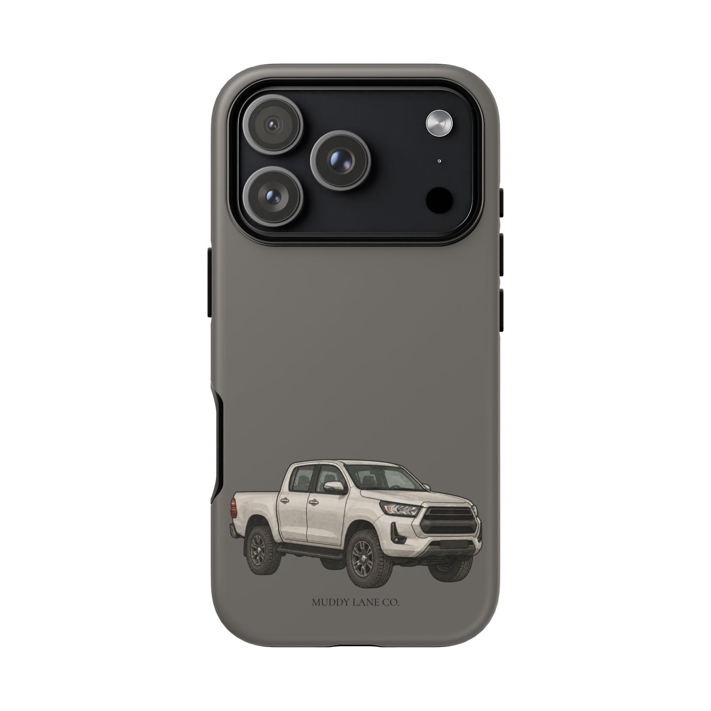 Farm Truck Tough Phone Case in Dark Grey Matte