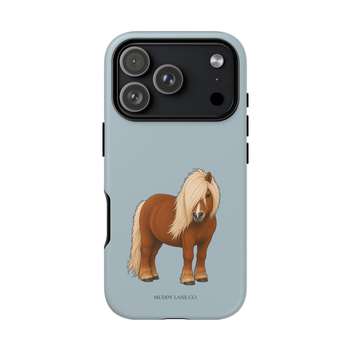 Shetty Tough Phone Case in Dusty Blue Matte