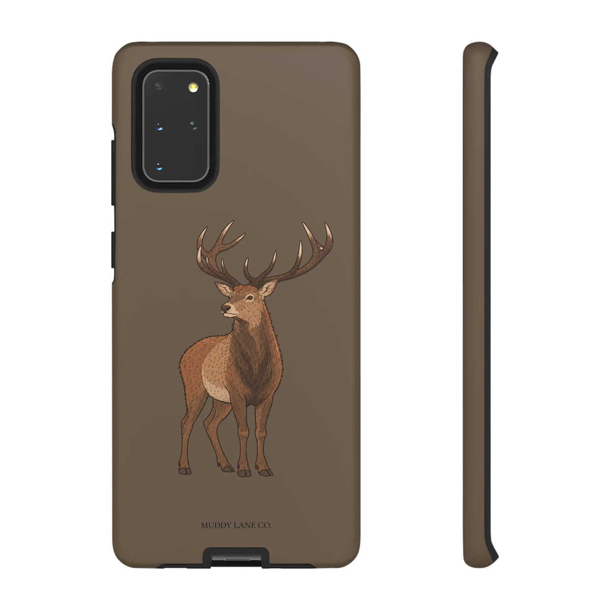 Stag Tough Phone Case in Taupe Brown Matte