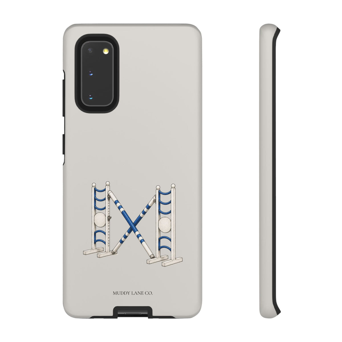 Show Jump Tough Phone Case in Soft Grey Matte