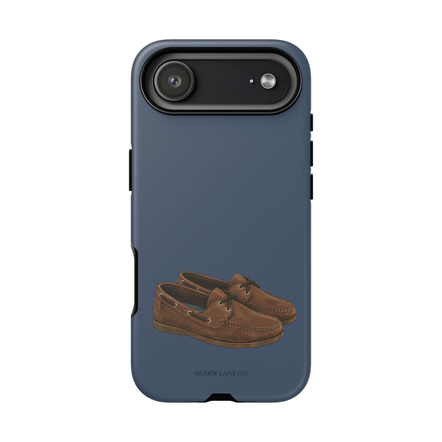 Deck Shoes Tough Phone Case in Deep Navy Matte