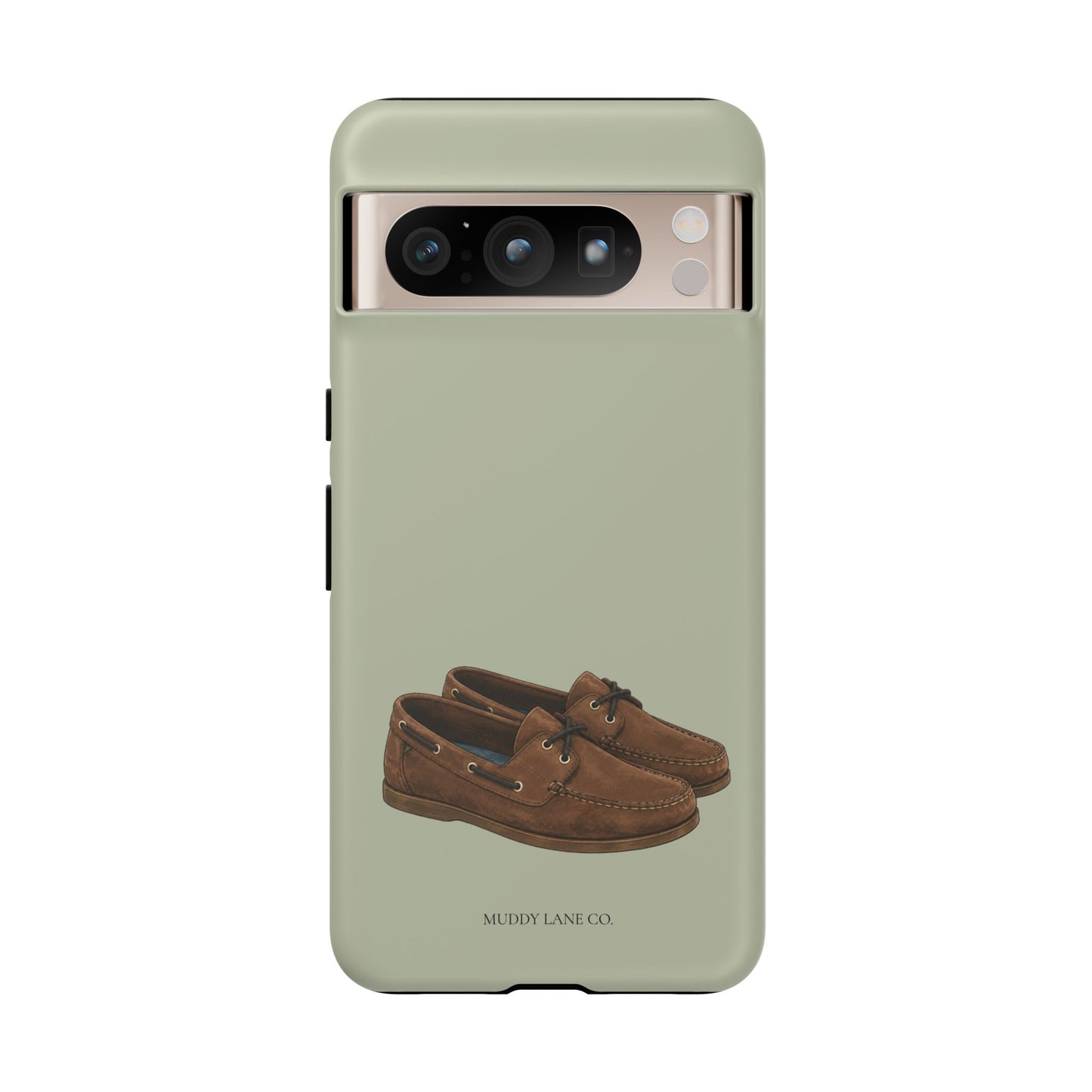 Deck Shoes Tough Phone Case in Light Sage Matte