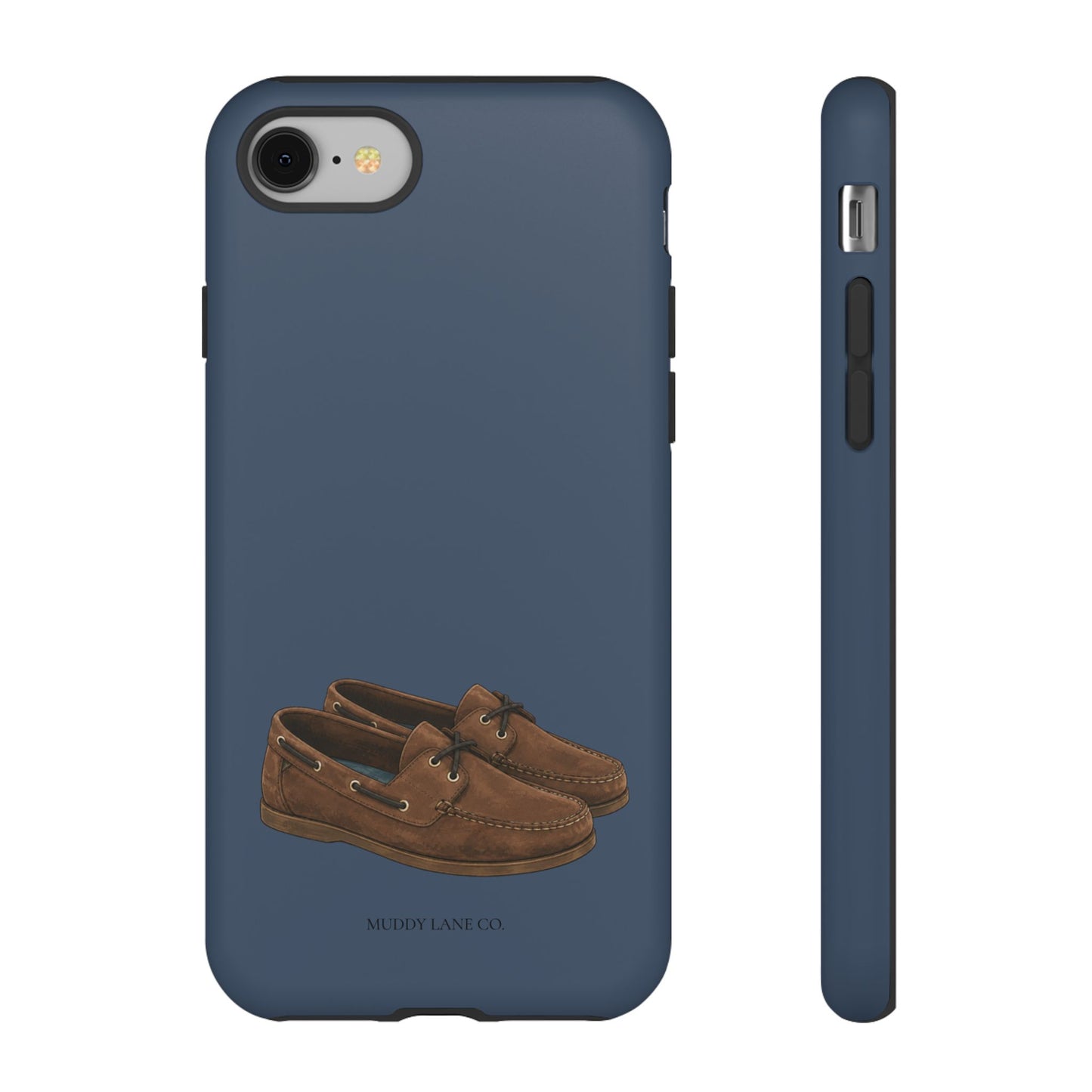 Deck Shoes Tough Phone Case in Deep Navy Matte