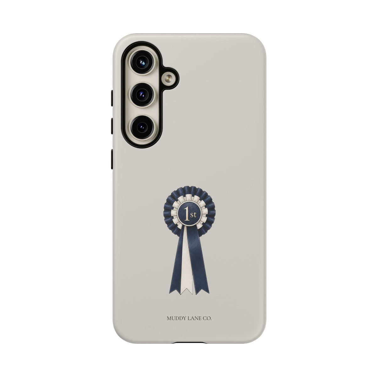 Rosette Tough Phone Case in Soft Grey Matte
