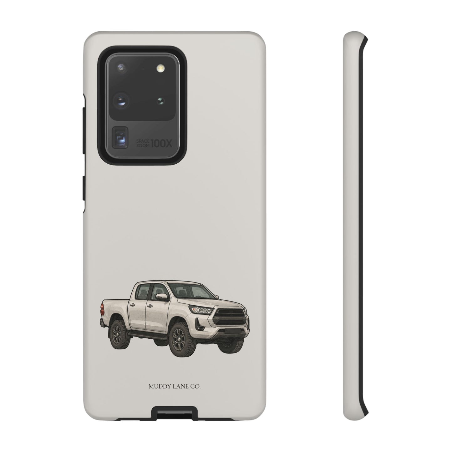 Farm Truck Tough Phone Case in Soft Grey Matte
