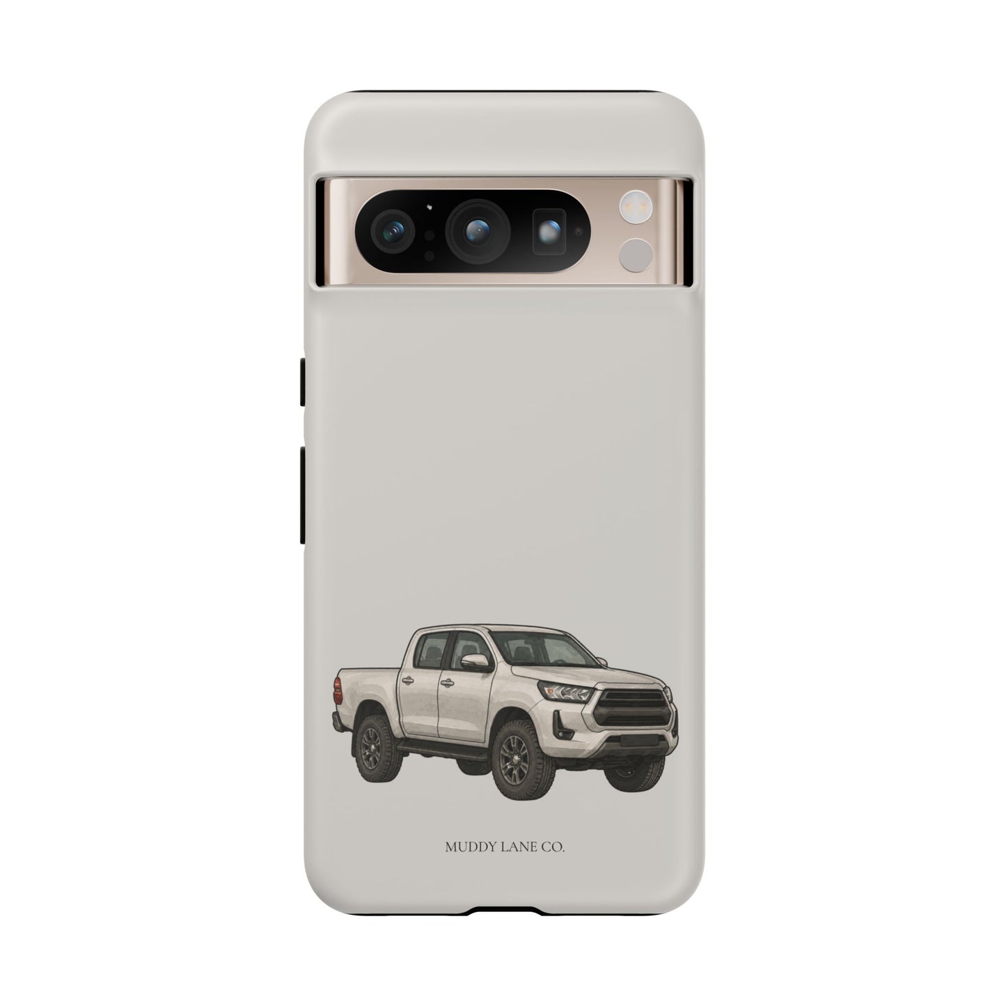 Farm Truck Tough Phone Case in Soft Grey Matte