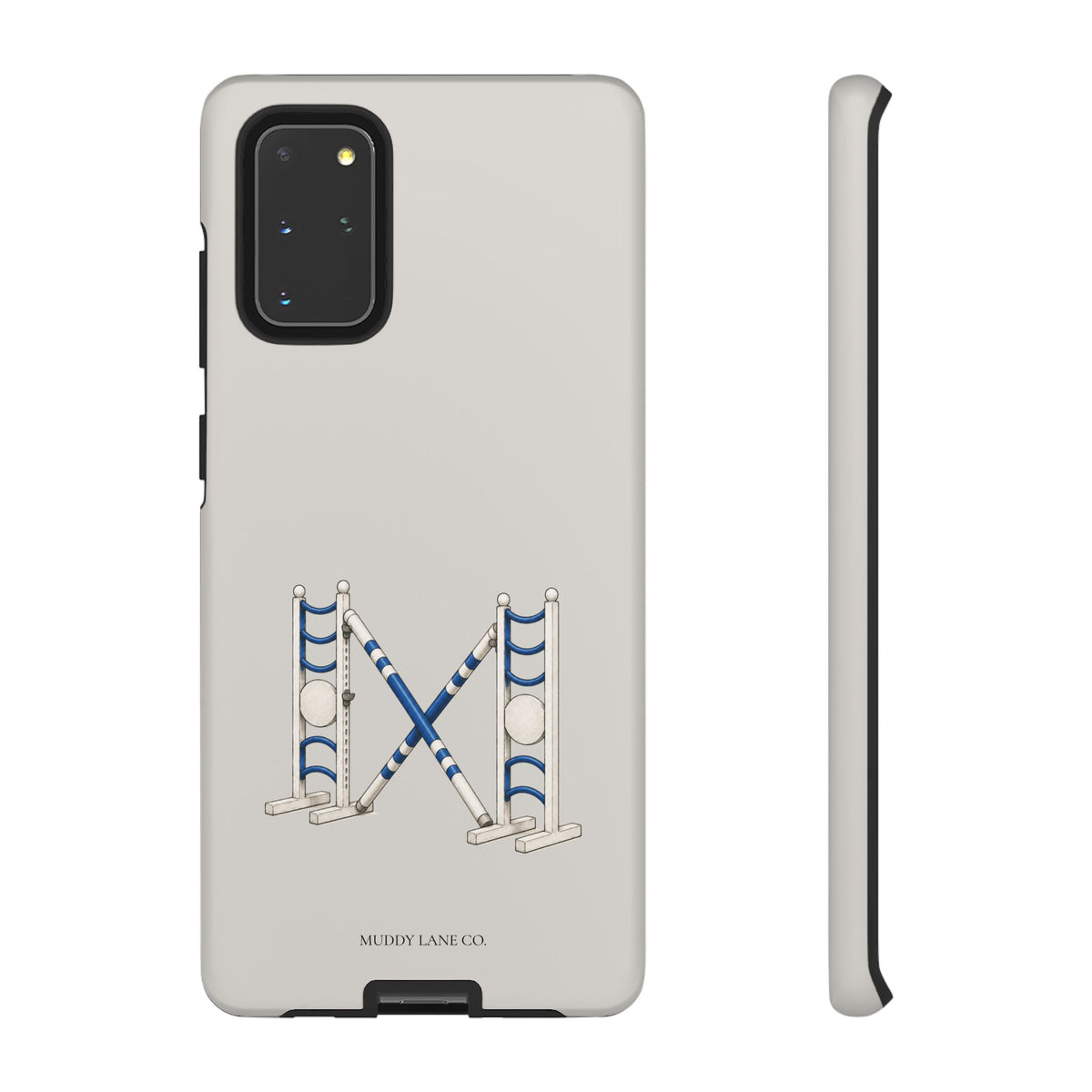Show Jump Tough Phone Case in Soft Grey Matte