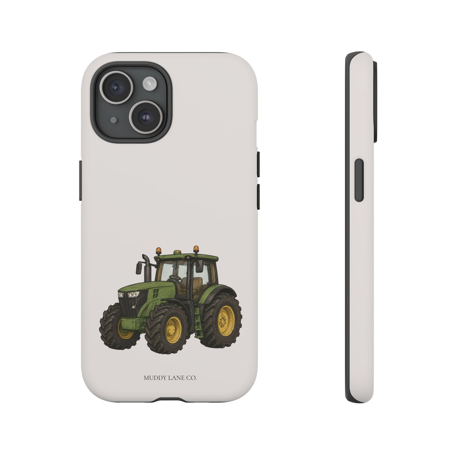Tractor Tough Phone Case in Warm Cream Matte