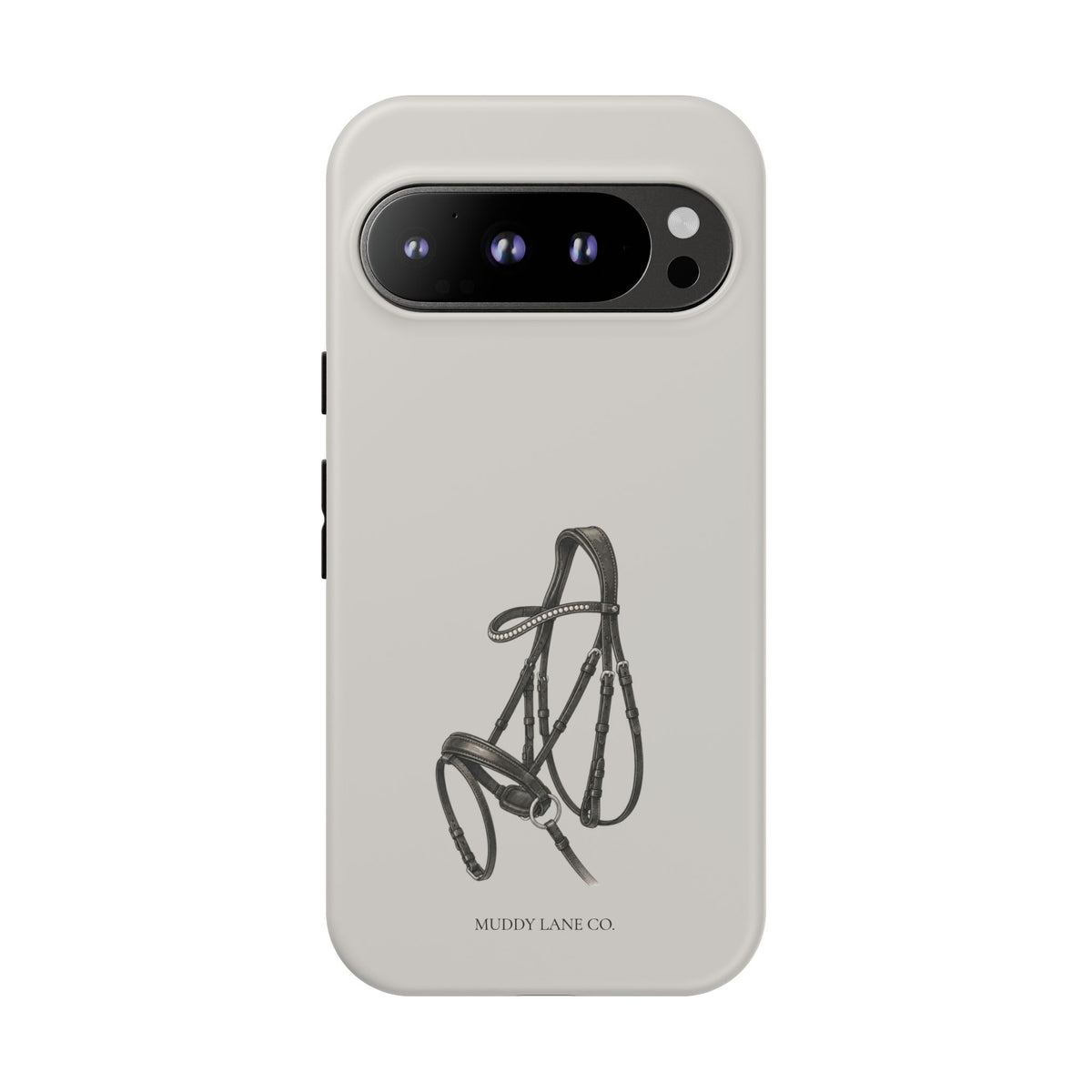 Bridle Tough Phone Case in Soft Grey Matte