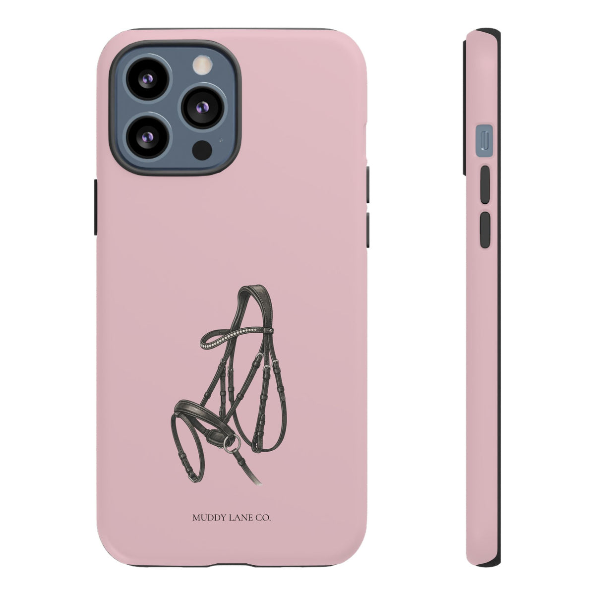 Bridle Tough Phone Case in Soft Rosette Pink Matte