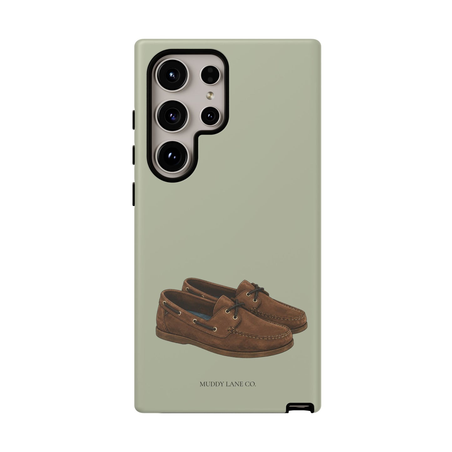 Deck Shoes Tough Phone Case in Light Sage Matte