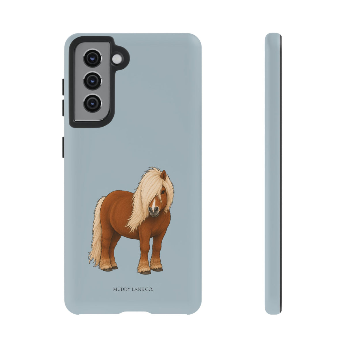 Shetty Tough Phone Case in Dusty Blue Matte