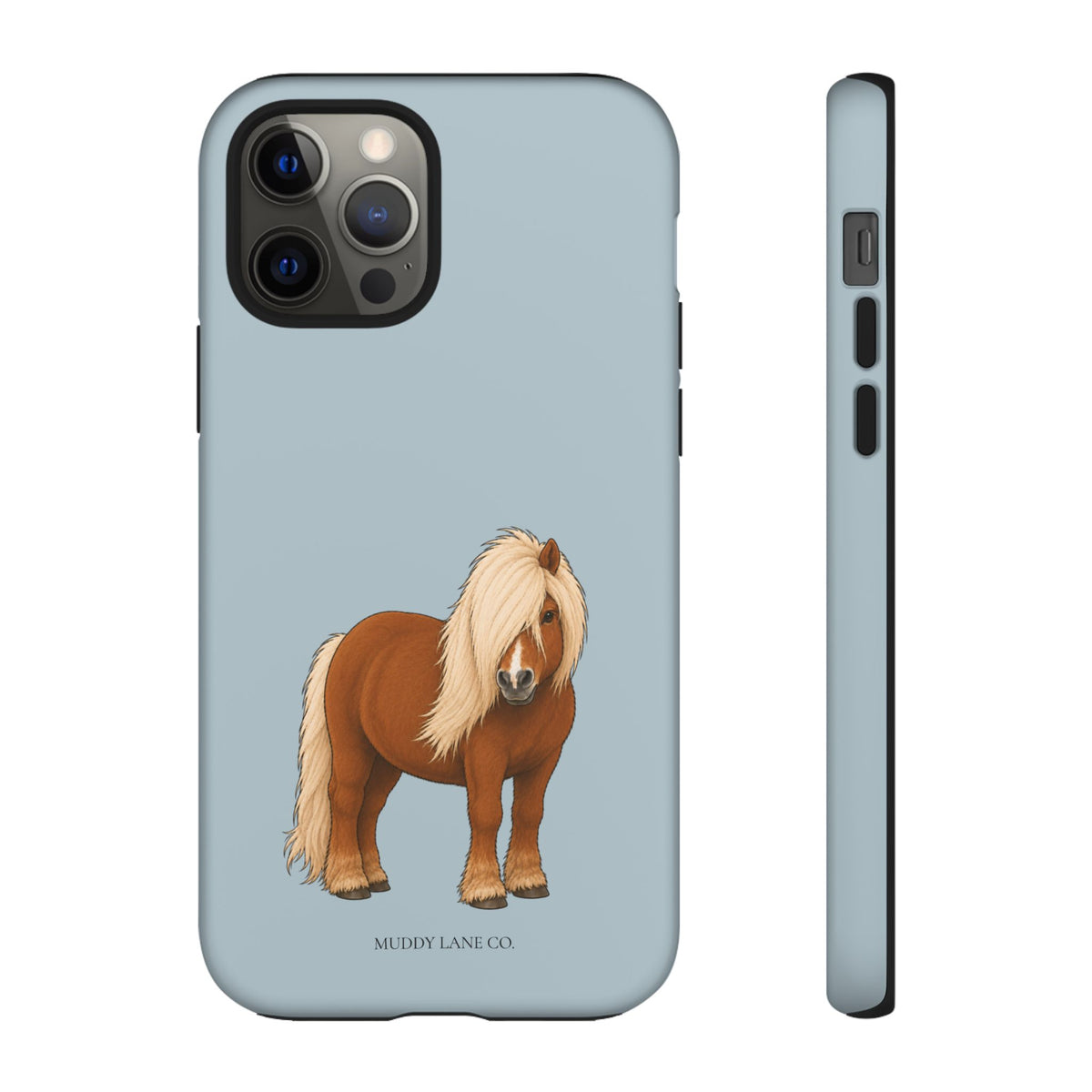Shetty Tough Phone Case in Dusty Blue Matte