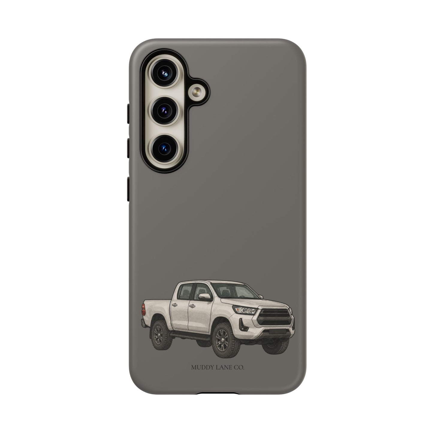 Farm Truck Tough Phone Case in Dark Grey Matte