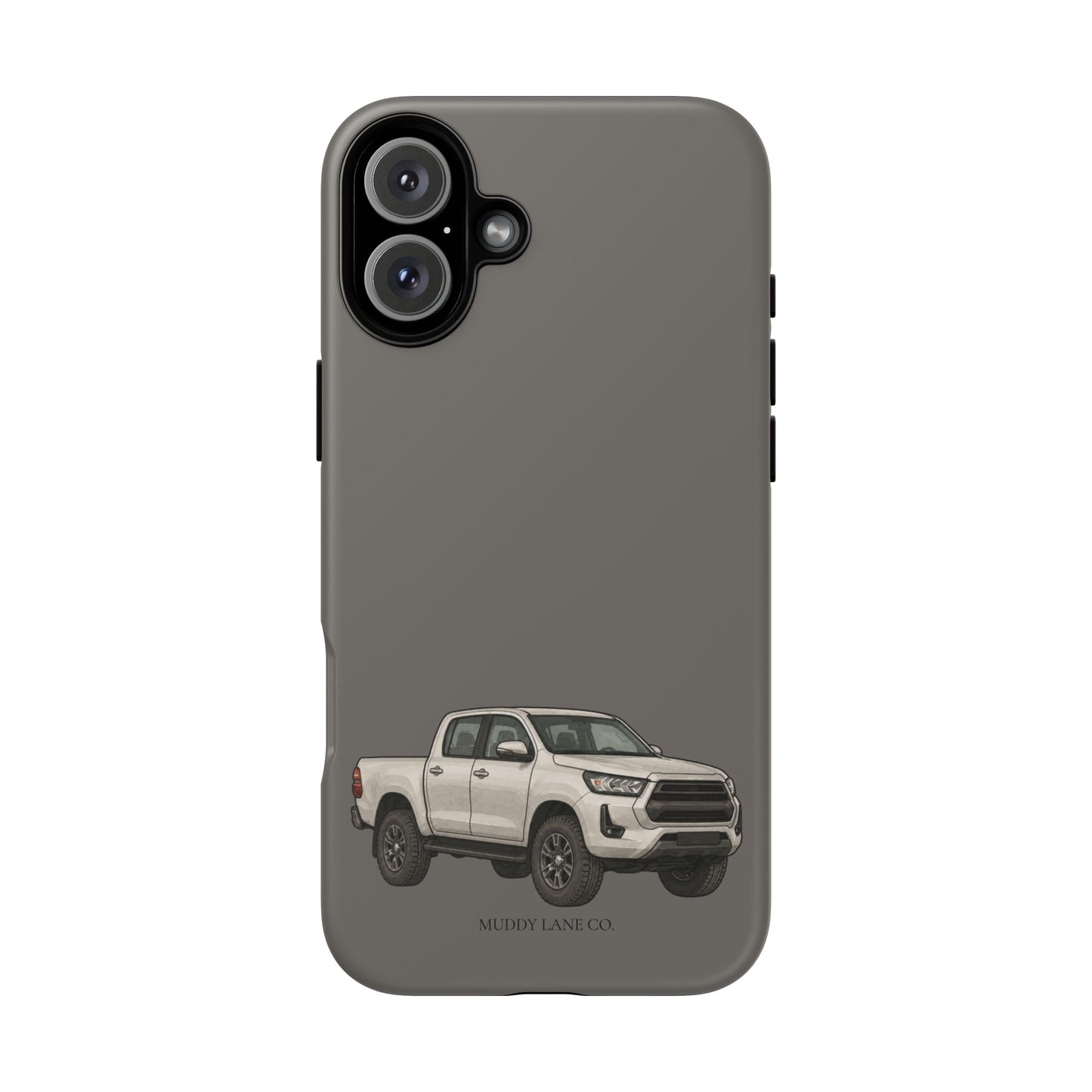 Farm Truck Tough Phone Case in Dark Grey Matte