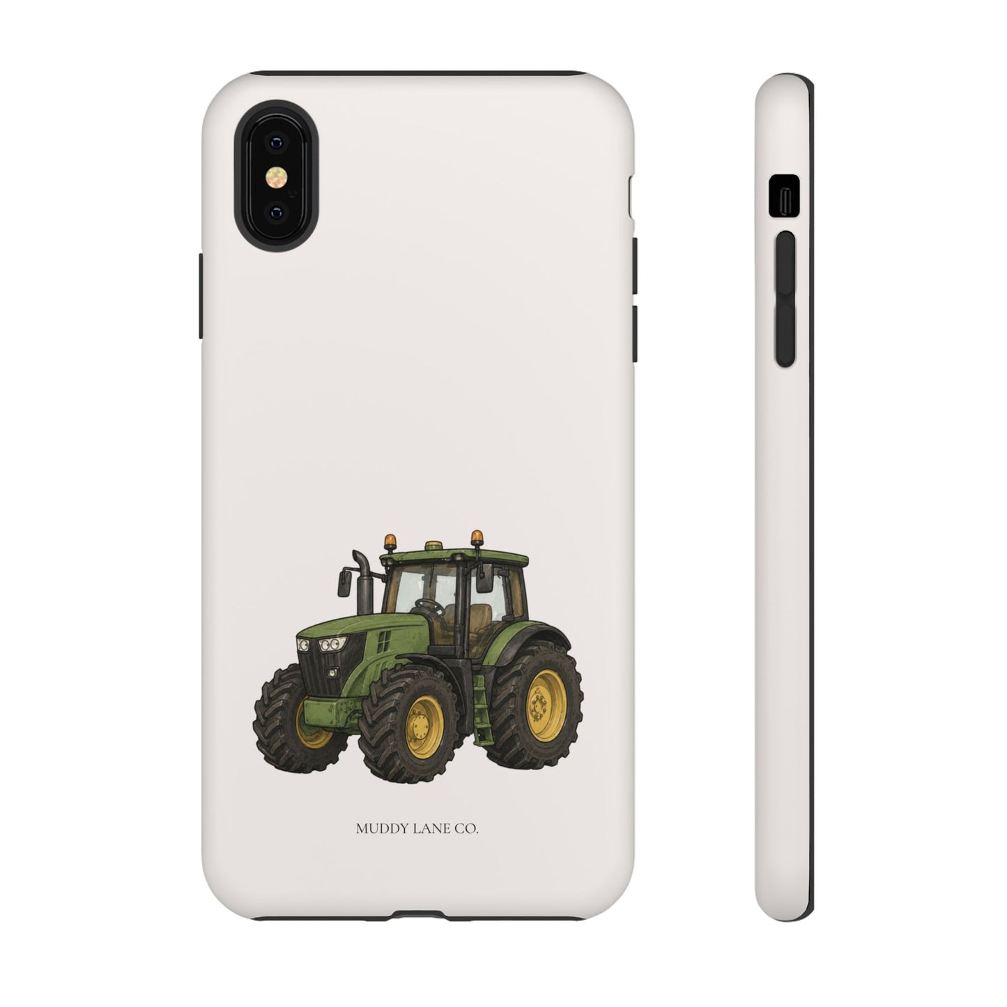 Tractor Tough Phone Case in Warm Cream Matte