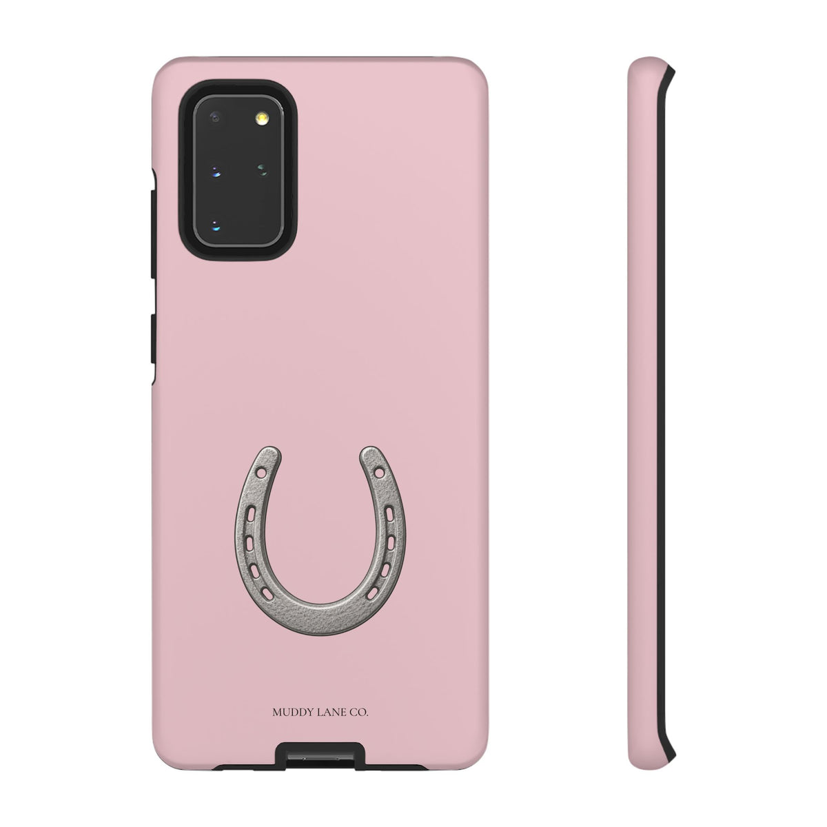 Horseshoe Tough Phone Case in Soft Rosette Pink Matte