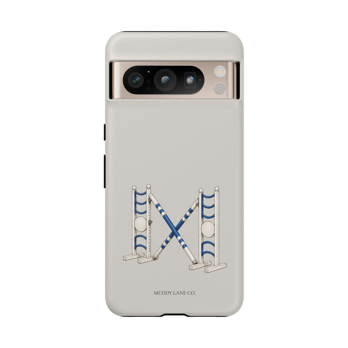 Show Jump Tough Phone Case in Soft Grey Matte