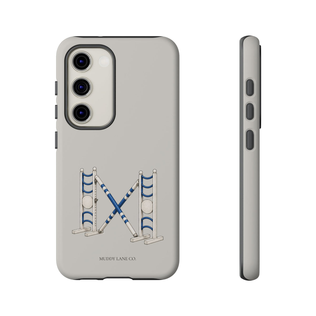 Show Jump Tough Phone Case in Soft Grey Matte