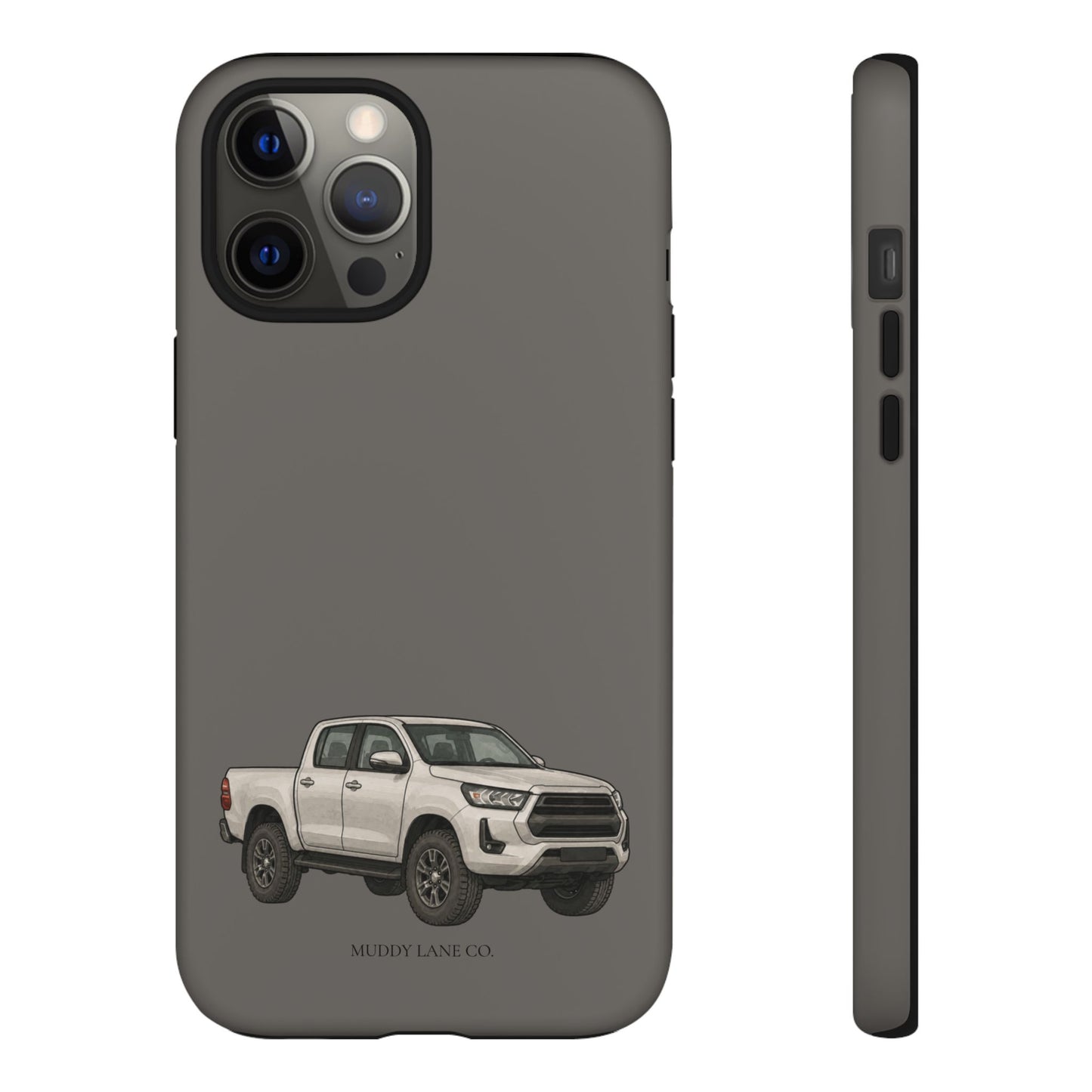Farm Truck Tough Phone Case in Dark Grey Matte